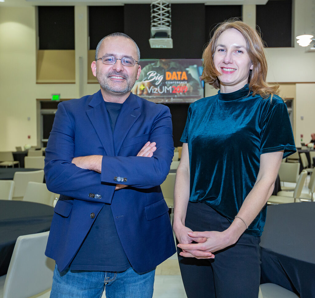 Alberto Cairo and Jessica Hullman, VizUM 2019