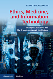 Ethics, Medicine, and Information Technology book cover