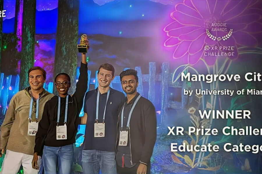 <span>Creative Technologies, Fall 2023</span>“Mangrove City” Wins!  AWE XR Prize Challenge | Education
