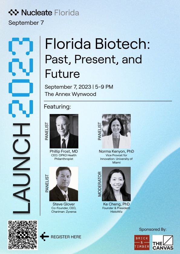 Nucleate Florida Chapter Launch Event FLYER
