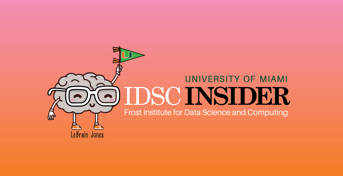IDSC INSIDER internal newsletter header image featuring mascot "LeBrain Jones"