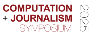 Computation + Journalism Symposium 2025