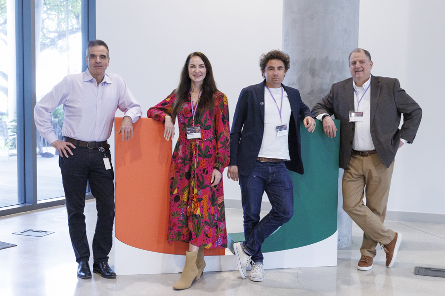 Nicholas Tsinoremas, Mairead Moloney, Gabriel Reygondeau, and Ben Kirtman at IDSC Day 2026