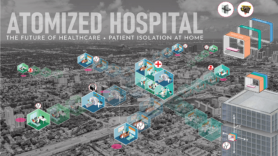 Donnie Garcia-Navarro_Thesis Graphic Options, Atomized Hospital, Miami