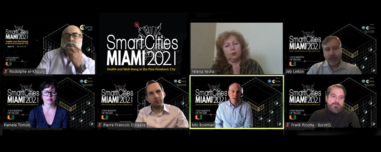 University of Miami Smart Cities MIAMI 2021 Panel 1 Healthcare in the Smart City