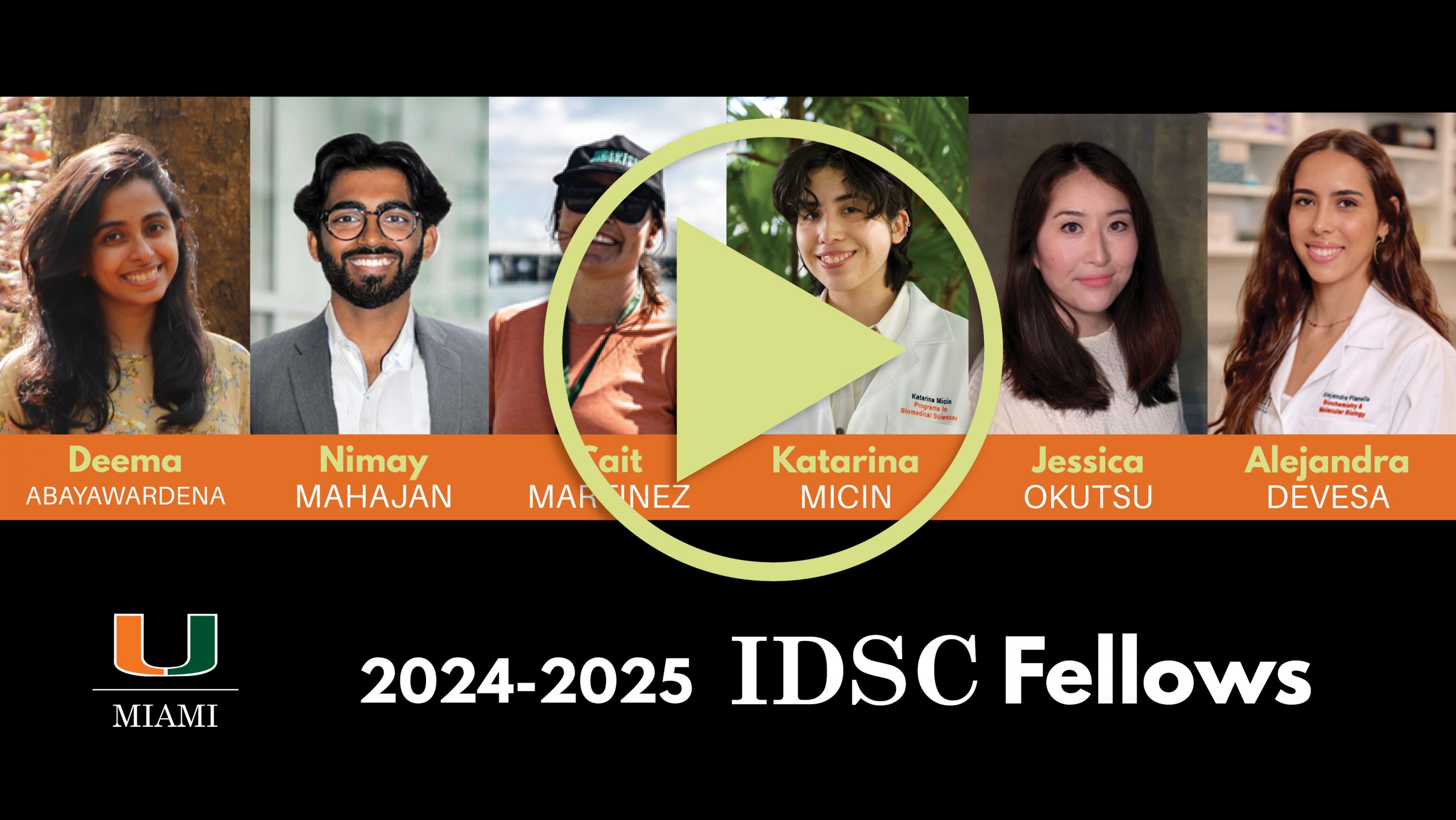 Catch the Replay: 2024-2025 IDSC Fellows