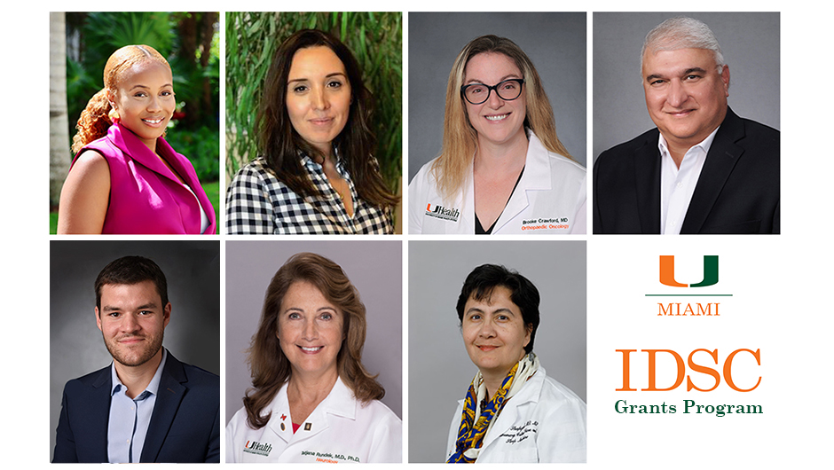 University of Miami Frost Institute for Data Science and Computing (IDSC) Fall 2025 "Expanding the Use of Collaborative Data Science at UM" Grants Program Awardees