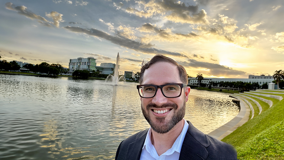 Michael Scott Fischer (background extended using AI)